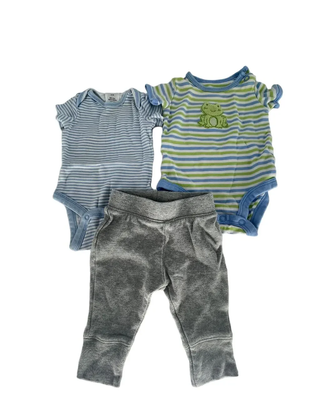 Cloud Island Cuddle Time Carter's Bodysuits Pants Baby Boys Newborn 0-3 Months